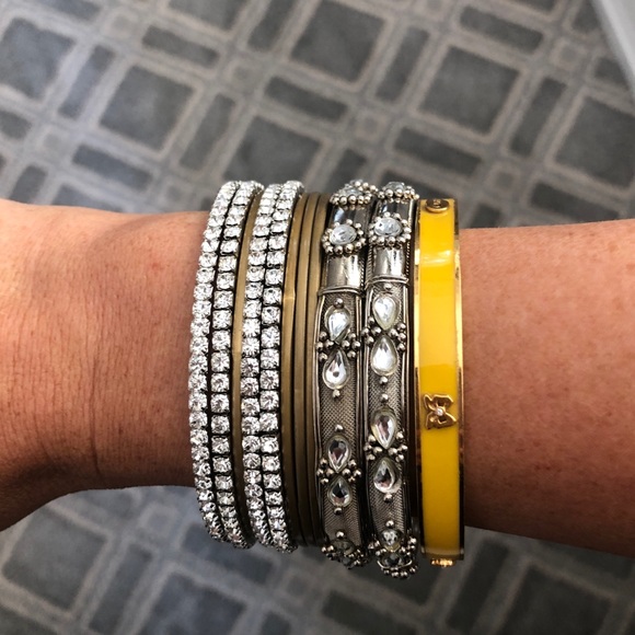 Multiple stacking bracelets - Picture 2 of 4